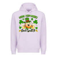 Lilac drink responsibly dont spill it Premium Hoodie - Artiststas