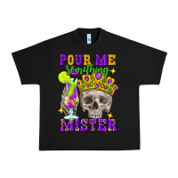 Black skull pour me something mister Urban Heavy Tee - FaDigitalArtStudio