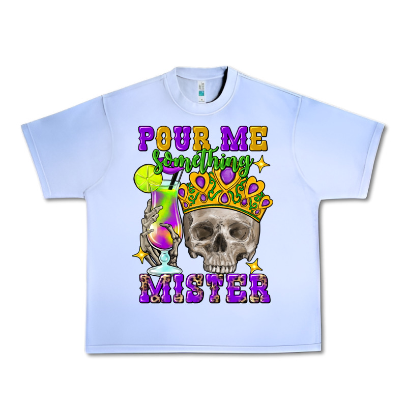 Skull Pour Me Something Mister Urban Heavy Tee by FaDigitalArtStudio | Teevron