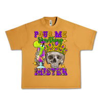 Peanut Butter skull pour me something mister Urban Heavy Tee - FaDigitalArtStudio