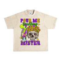 Sandshell skull pour me something mister Urban Heavy Tee - FaDigitalArtStudio