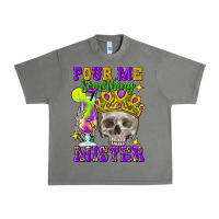 Tornado skull pour me something mister Urban Heavy Tee - FaDigitalArtStudio