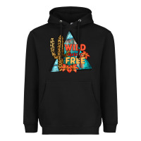 Black Wıld and Free Heavyweight Hoodie - JahusDesignShop