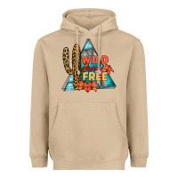 Mushroom Wıld and Free Heavyweight Hoodie - JahusDesignShop