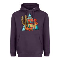 Plum Wıld and Free Heavyweight Hoodie - JahusDesignShop