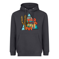 Smoke Wıld and Free Heavyweight Hoodie - JahusDesignShop