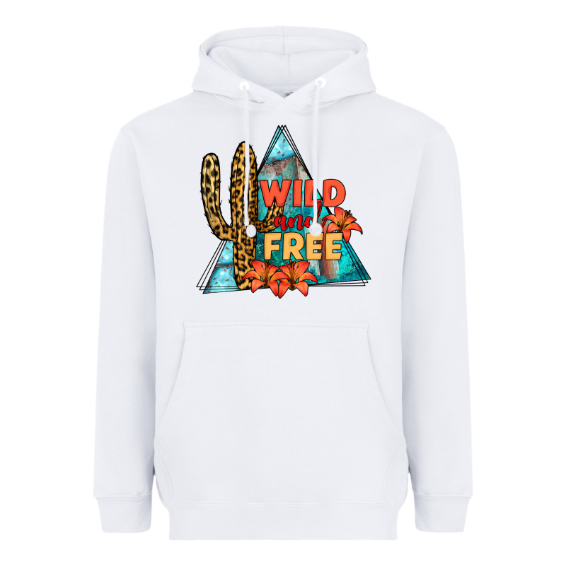 Wıld And Free Heavyweight Hoodie by JahusDesignShop | Teevron