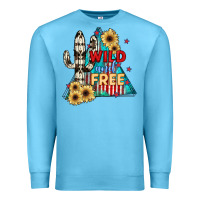 Ocean Blue Wıld and Free Premium Sweatshirt - JahusDesignShop