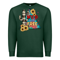 Sports Green Wıld and Free Premium Sweatshirt - JahusDesignShop