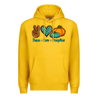 Lemon peace love pumpkins Premium Hoodie - Jasminsmagicworld