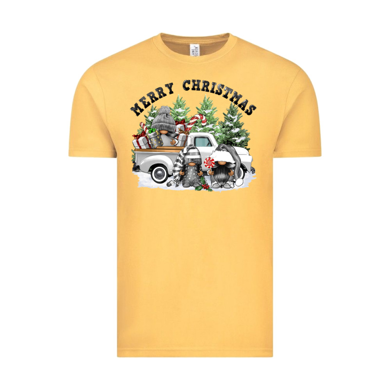 Merry Christmas Gnomies Vintage Tee by FaDigitalArtStudio | Teevron