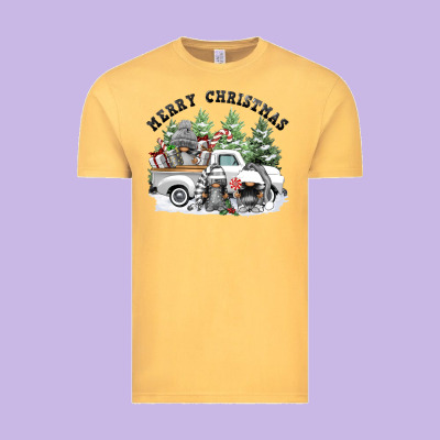 Merry Christmas Gnomies Vintage Tee Designed By Fadigitalartstudio