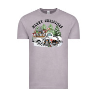 Vintage Zinc merry christmas gnomies Vintage Tee - FaDigitalArtStudio