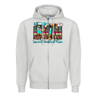 Dove Grey lvn licensed vocational nurse Zipper Hoodie - JahusDesignShop