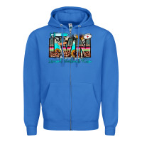 True Royal lvn licensed vocational nurse Zipper Hoodie - JahusDesignShop