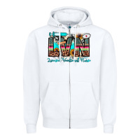 White lvn licensed vocational nurse Zipper Hoodie - JahusDesignShop