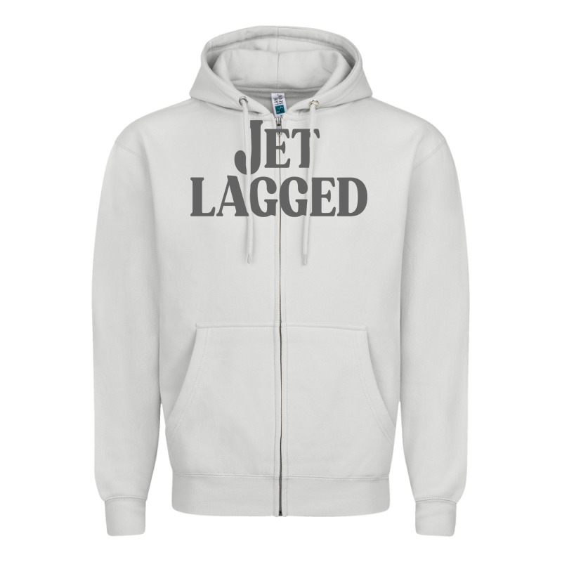 Jet Lagged Cute World Traveler & Funny Vacation Pullover Hoodie Zipper Hoodie by linhVisuals | Teevron