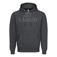 Smoke jet lagged cute world traveler & funny vacation pullover hoodie Zipper Hoodie - linhVisuals