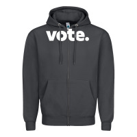 Smoke vote   election voting political long sleeve t shirt Zipper Hoodie - linhVisuals