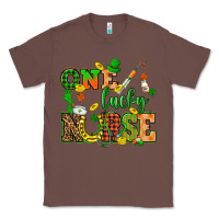 Chestnut St. Patricks Day one lucky nurse Classic Tee - HowdyJamesFarm