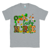 Heather Grey St. Patricks Day one lucky nurse Classic Tee - HowdyJamesFarm