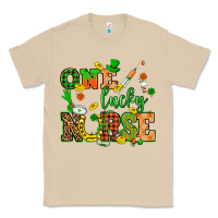 Mushroom St. Patricks Day one lucky nurse Classic Tee - HowdyJamesFarm