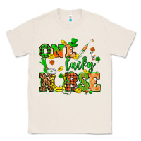 Natural St. Patricks Day one lucky nurse Classic Tee - HowdyJamesFarm