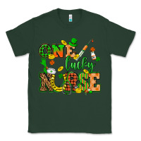 Sports Green St. Patricks Day one lucky nurse Classic Tee - HowdyJamesFarm