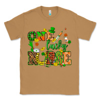 Toasted Coconut St. Patricks Day one lucky nurse Classic Tee - HowdyJamesFarm