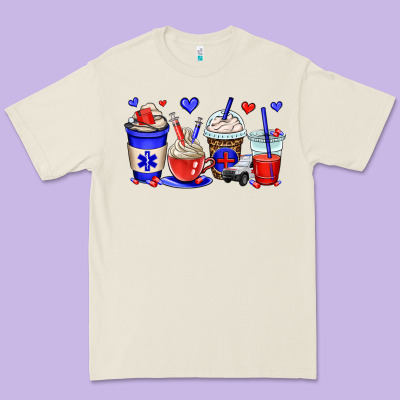 Emt Emergency Medical Technician Coffee Cups Premium Tee Designed By Oliviacreatesart