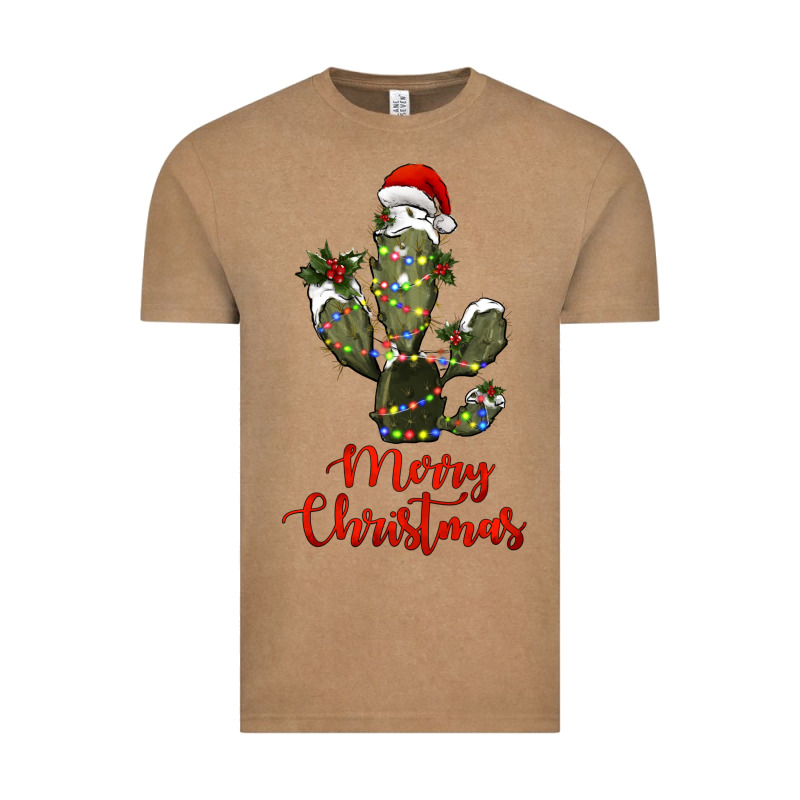 Merry Christmas Cactus Vintage Tee by RanaPortraitStore | Teevron