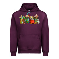 Mauve Wine mexican coffee cups Urban Hoodie - Jasminsmagicworld