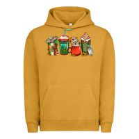 Pigment Peanut Butter mexican coffee cups Urban Hoodie - Jasminsmagicworld