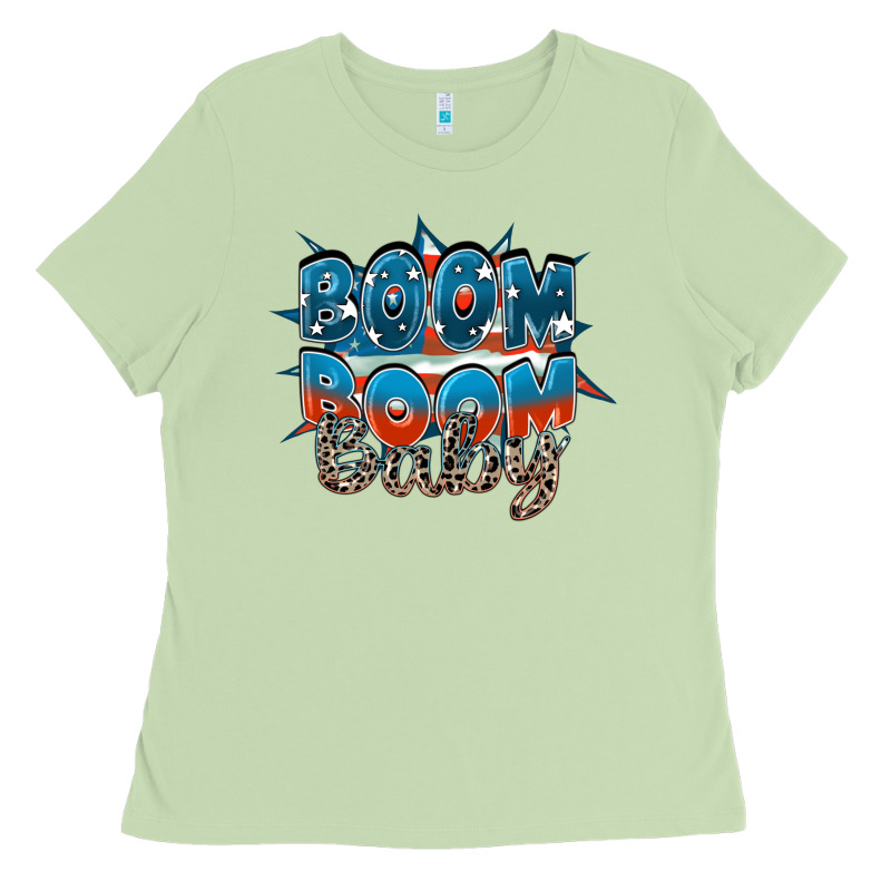 Boom Boom Baby Ladies Tee by FaDigitalArtStudio | Teevron