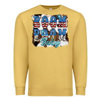 Antique Gold Boom Boom Baby Premium Sweatshirt - JahusDesignShop