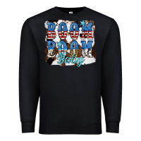 Black Boom Boom Baby Premium Sweatshirt - JahusDesignShop