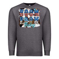 Charcoal Heather Boom Boom Baby Premium Sweatshirt - JahusDesignShop