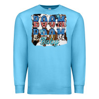 Ocean Blue Boom Boom Baby Premium Sweatshirt - JahusDesignShop