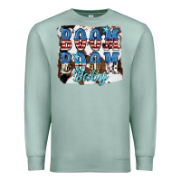 Seafoam Boom Boom Baby Premium Sweatshirt - JahusDesignShop