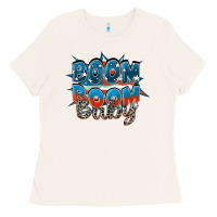 Bone Boom boom baby Ladies Tee - FaDigitalArtStudio