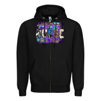 Black nurse halloween Zipper Hoodie - JahusDesignShop
