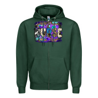 Sports Green nurse halloween Zipper Hoodie - JahusDesignShop