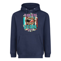 Navy Pour Some Sugar On Me Heavyweight Hoodie - JahusDesignShop