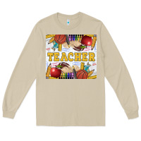 Mushroom Teacher Long Sleeve Tee - LillyAllenDesigns