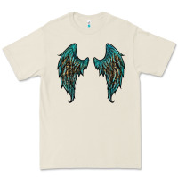 Bone turquoise leopard wings Premium Tee - RanaPortraitStore