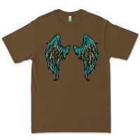 Cacao turquoise leopard wings Premium Tee - RanaPortraitStore