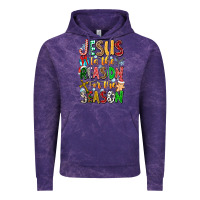 Cloud Purple jesus is the reason for the season Vintage Hoodie - CowhideDigitalArt