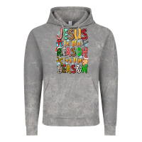 Cloud Rock jesus is the reason for the season Vintage Hoodie - CowhideDigitalArt