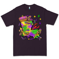 Plum louisiana map mardi gras olivia Premium Tee - OliviaCreatesArt