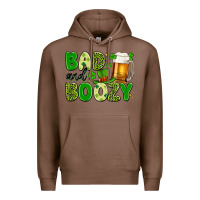 Chestnut bad and boozy Premium Hoodie - Artiststas